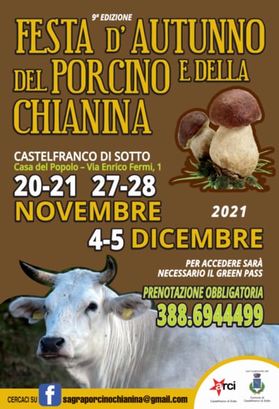Sagra Porcino Chianina Castelfranco 2021