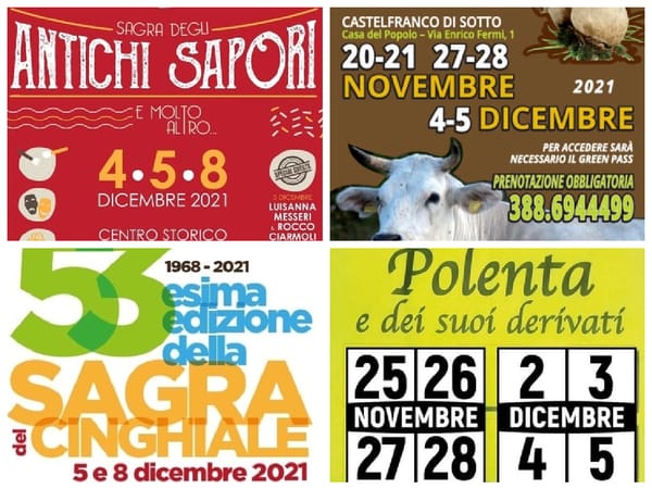 Sagre Toscana Dicembre 2021