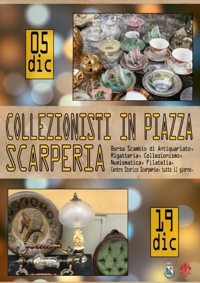 Collezionisti in Piazza Scarperia Dicembre 2021
