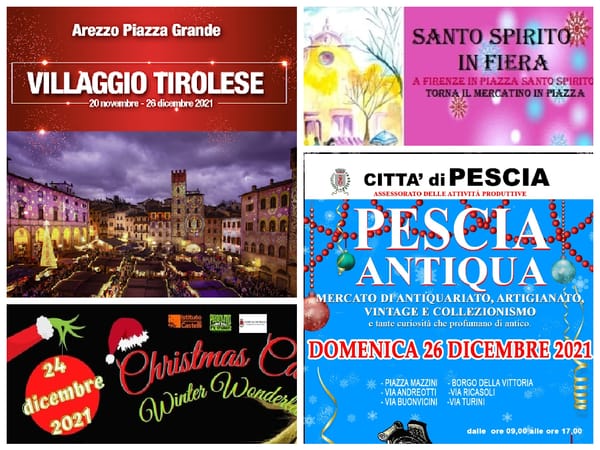 Eventi Toscana 24 25 26 Dicembre 2021