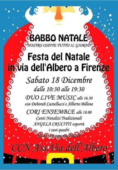 Festa Natale Firenze 2021