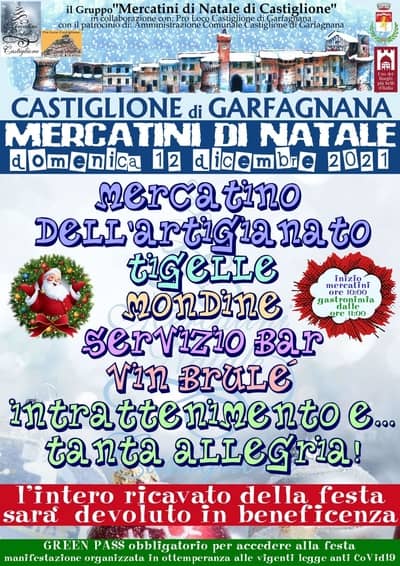 Mercatino Natale Castiglione di Garfagnana