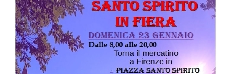 Mercatini Firenze Domenica 23 Gennaio
