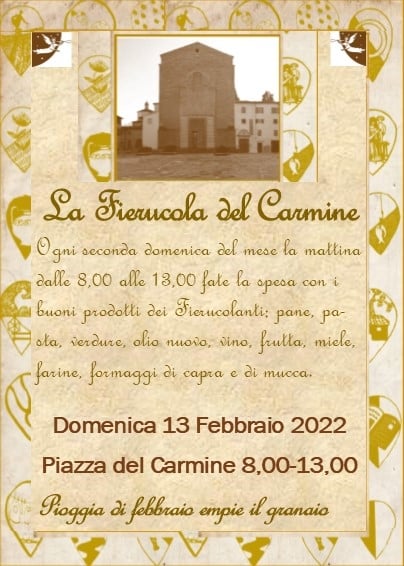 Fierucola del Carmine Firenze Febbraio 2022