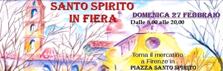 Mercatini Firenze Domenica 27 Febbraio