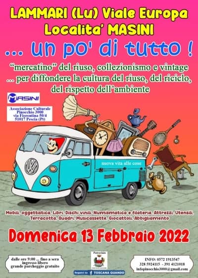 Mercatino del Riuso Lammari Febbraio 2022