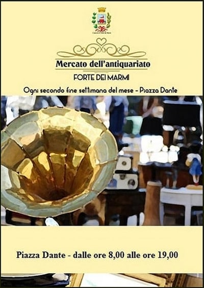 Mercato Antiquariato Forte dei Marmi Febbraio