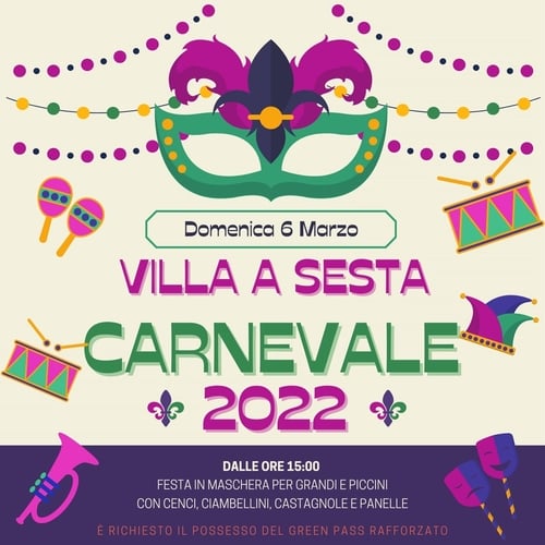 Carnevale Villa a Sesta 2022