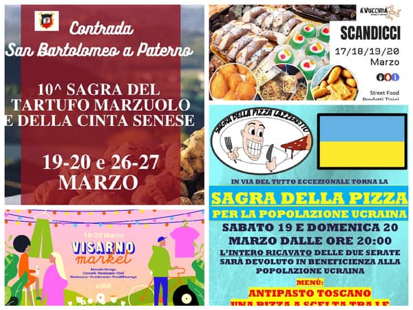 Eventi Toscana Weekend 18 19 20 Marzo 2022