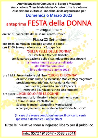 Festa della Donna Toscana 2022