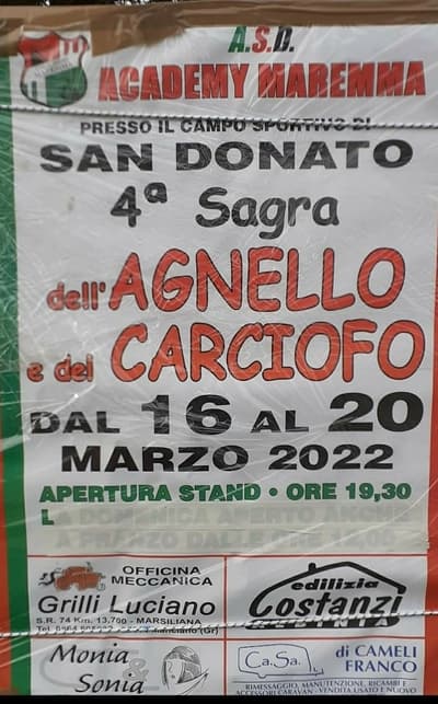 Sagra Agnello Carciofo San Donato