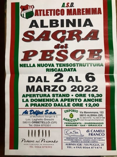 Sagra Pesce Albinia 2022