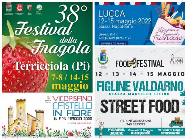 Eventi Toscana Weekend 13 14 15 Maggio 2022