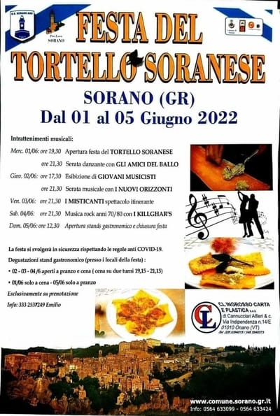Festa Tortello Soranese 2022