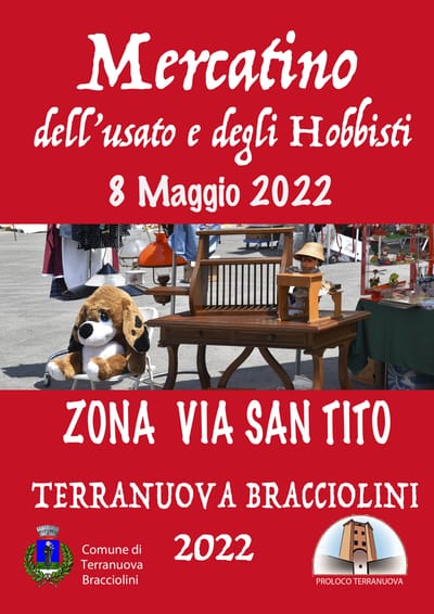 Mercatino Terranuova Domenica 8 Maggio