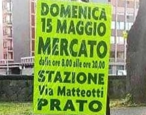 Mercato Prato Via Matteotti