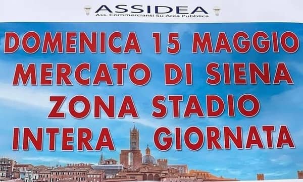 Mercato Siena Domenica 15 Maggio 2022