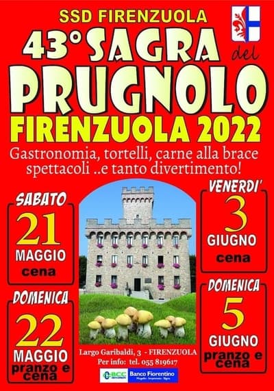 Sagra del Prugnolo Firenzuola 2022