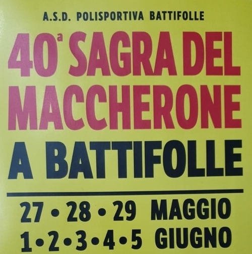 Sagra Maccherone Battifolle 2022