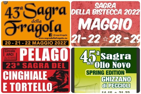 Sagre Toscana Sabato 21 Domenica 22 Maggio 2022
