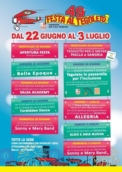 Eventi Civitella Val di Chiana Estate 2022