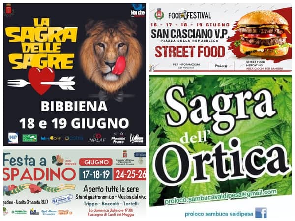 Eventi Toscana Weekend 17 18 19 Giugno 2022