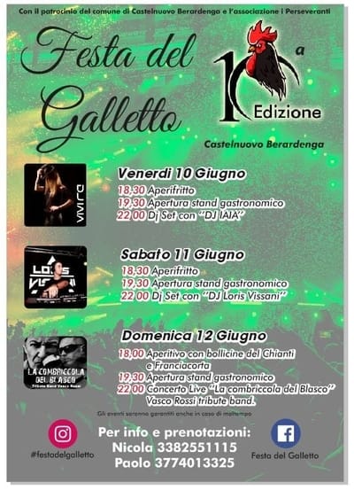 Festa del Galletto Castelnuovo Berardenga 2022
