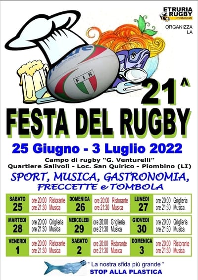 Festa del Rugby Piombino 2022