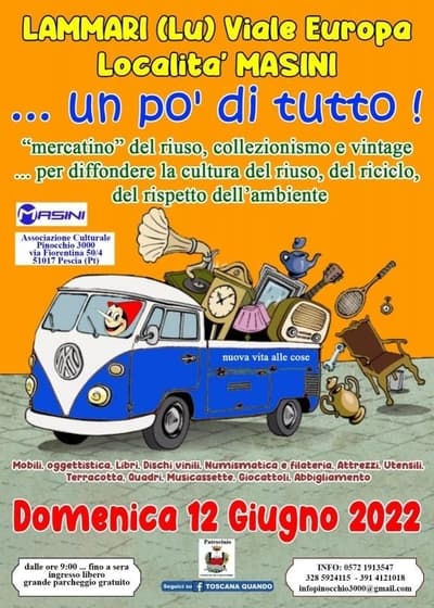 Mercatino Un po' di tutto Lammari Giugno 2022