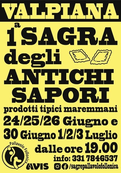 Sagra degli Antichi Sapori Valpiana 2022