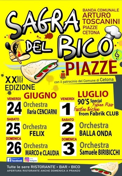 Sagra del Bico Piazze 2022