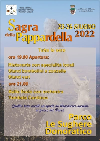 Sagra della Pappardella Donoratico 2022