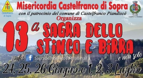 Sagra Stinco Birra Castelfranco di Sopra 2022