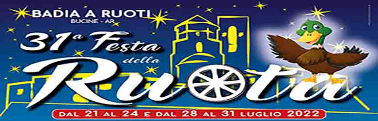31° Festa della Ruota a Badia a Ruoti Luglio 2022 - Bucine