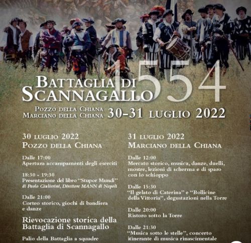 Battaglia di Scannagallo 1554 Valdichiana 2022 
