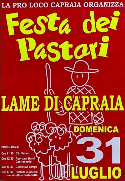 Festa dei Pastori Lame di Capraia 2022