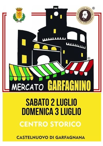 Mercatino Garfagnino Castelnuovo Luglio 2022