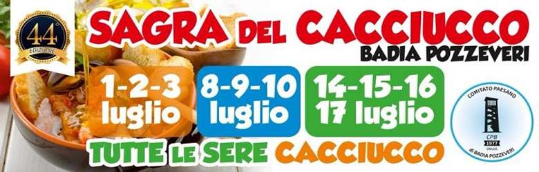 Sagra del Cacciucco Badia Pozzeveri 2022