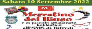 Mercatino del Riuso a Rifredi Sabato 10 Settembre 2022 - Firenze