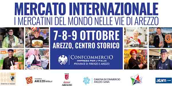 Mercato Internazionale 2022 Arezzo 7-8 e 9 Ottobre - I Mercatini del Mondo