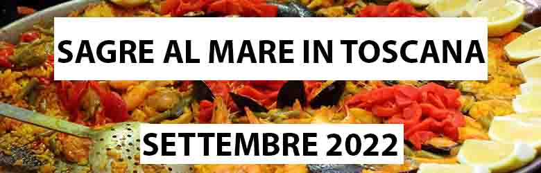 Sagre mare toscana Settembre 2022