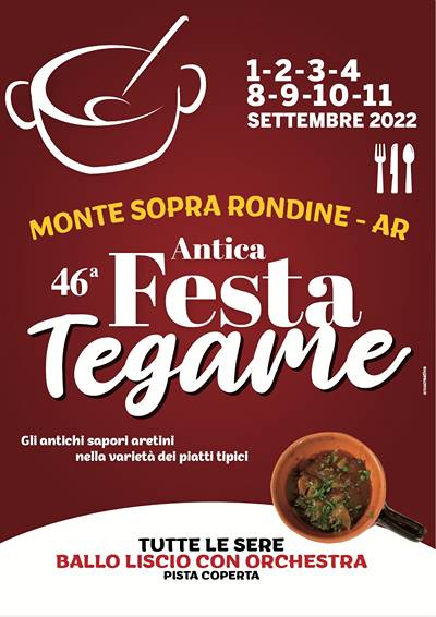 Antica Festa del Tegame Monte Sopra Rondine 2022