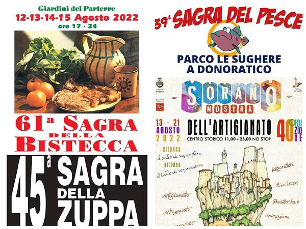 Eventi Toscana Weekend 12 13 14 Agosto 2022 