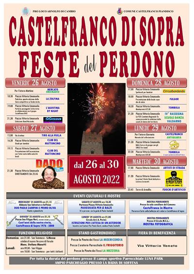 Festa del Perdono Castelfranco di Sopra 2022