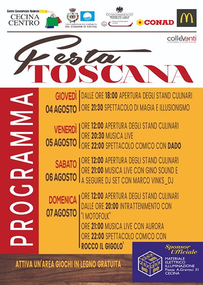 Festa Toscana Cecina 2022