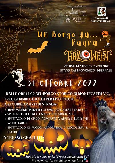 Halloween Montecatini Val di Cecina 2022