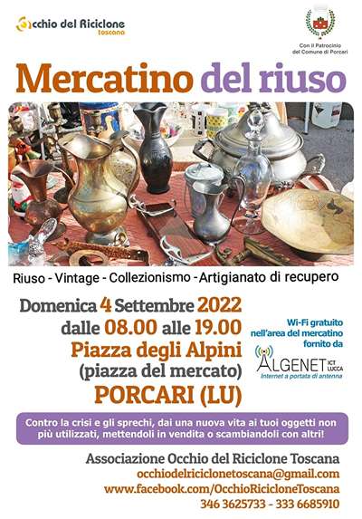 Mercatini Toscana Domenica 4 Settembre