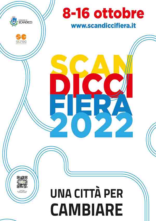 Manifesto Fiera a Scandicci 2022 dall' 8 al 16 ottobre