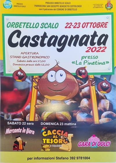 Castagnata Orbetello Scalo 2022