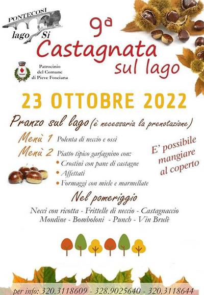 Castagnata sul Lago di Pontecosi 2022